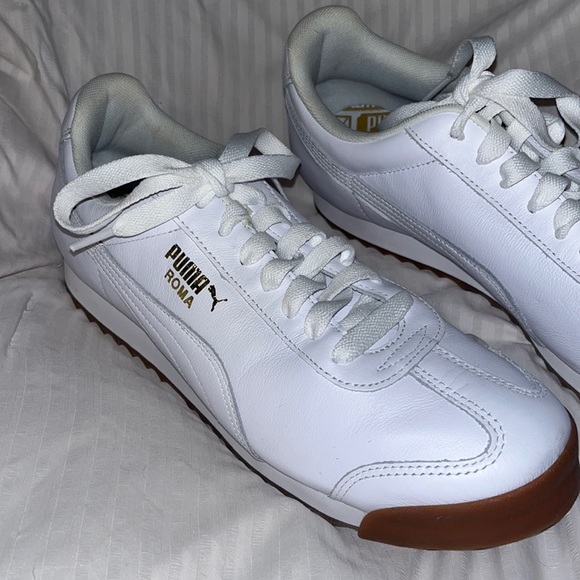 SALE 🤍 Mens Puma Roma Basic Golf Sneakers (11) - Picture 7 of 11